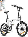 ENGWE Velo Electrique Homme-vélo électrique Batterie 36V 9.6Ah jusqu'à 80 km, vélos électriques Moteur 250W Max 25km/h, Velo Electrique Pliable Pneus 20 * 1,95 Pouces, P20