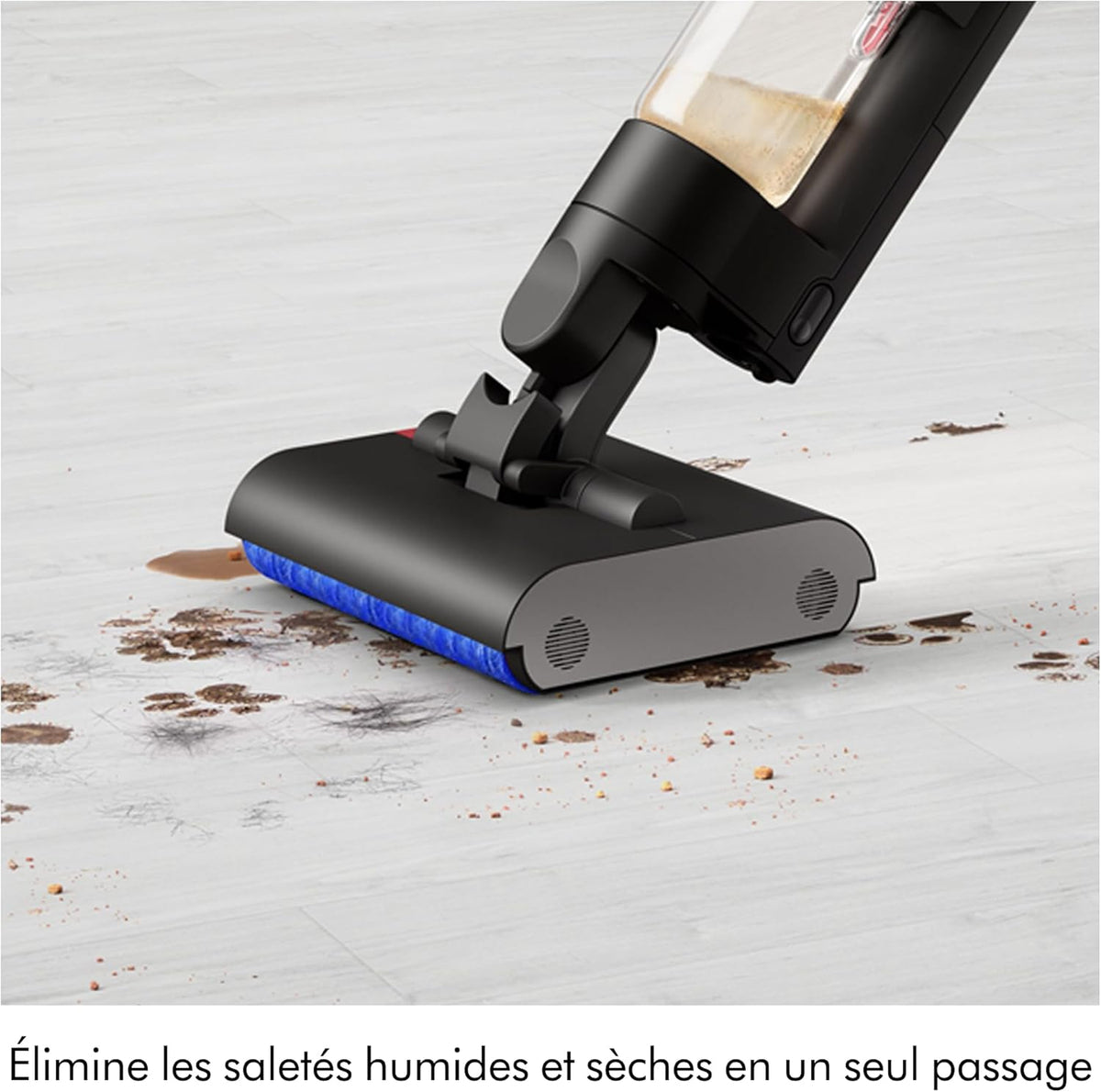 Dyson WashG1 Nettoyeur de sols durs – Nettoyage Humide Puissant (Noir/Bleu)