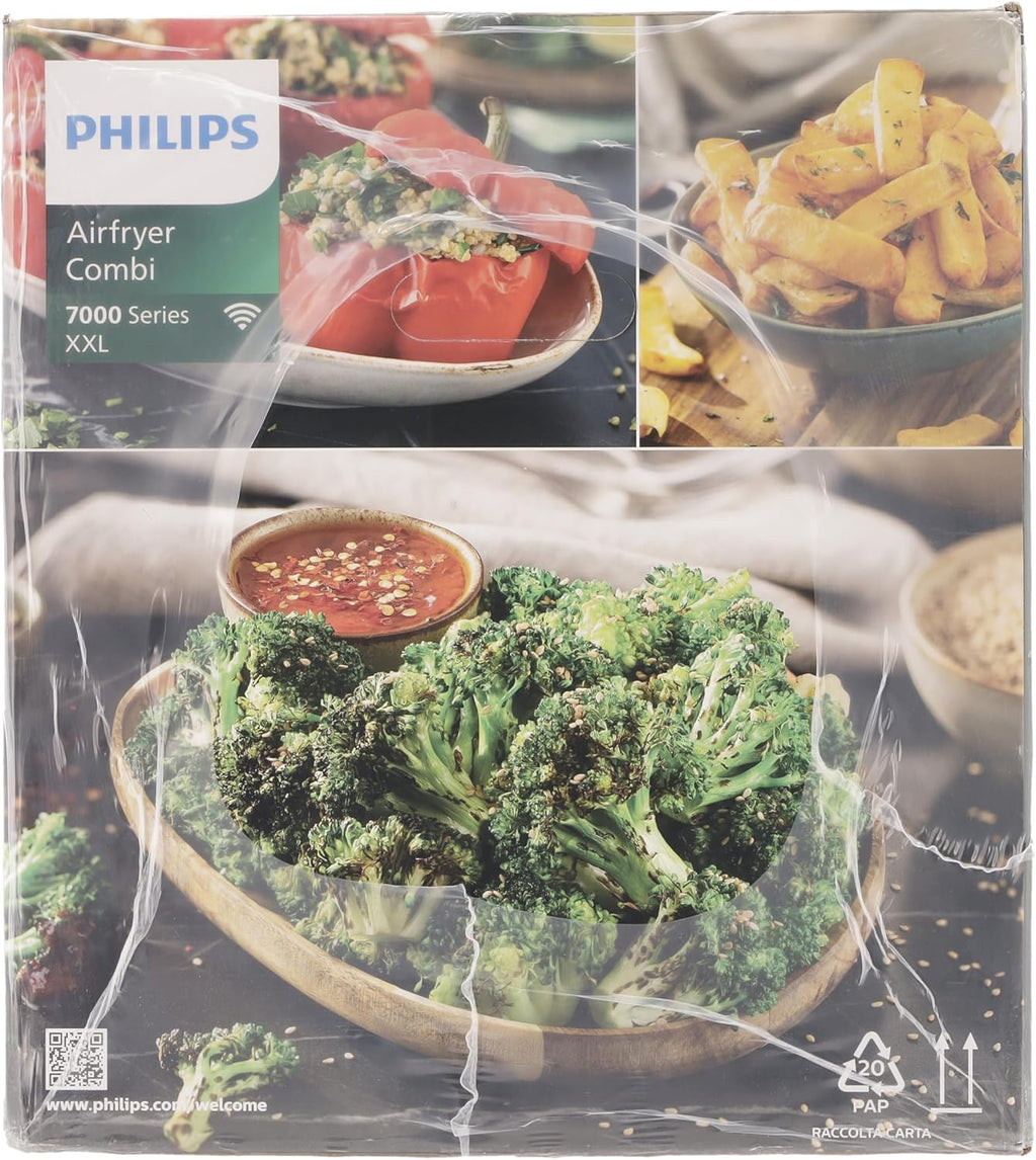 Philips Airfryer Combi 7000 Series XXL - 8.3 L (2 kg), 22-in-1 Airfryer, Wi-Fi Connectivity, Auto-Cook Automatic Cooking Programs