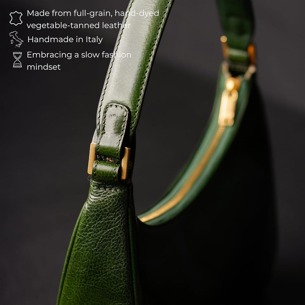 Time Resistance Sac à Main en Cuir - Sac à Main en Cuir Pleine Fleur pour Femme - Sac à Bandoulière
