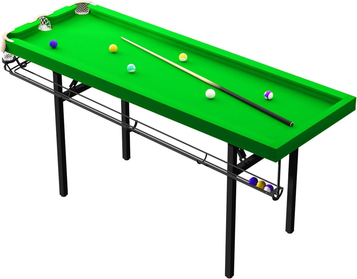 Système d'entraînement Pliable à 5 Points for Petite Table de Billard, idéal for Les Adultes et Les familles souhaitant s'entraîner à la Maison.(Standard Version)