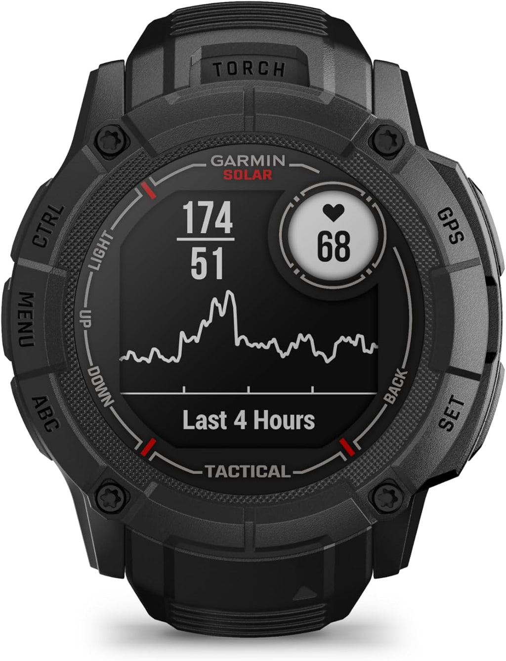 Instinct 2X, Solar – Tactical Edition - Montre GPS Robuste et connectée – Black - Boîtier 50 mm (Reconditionné)