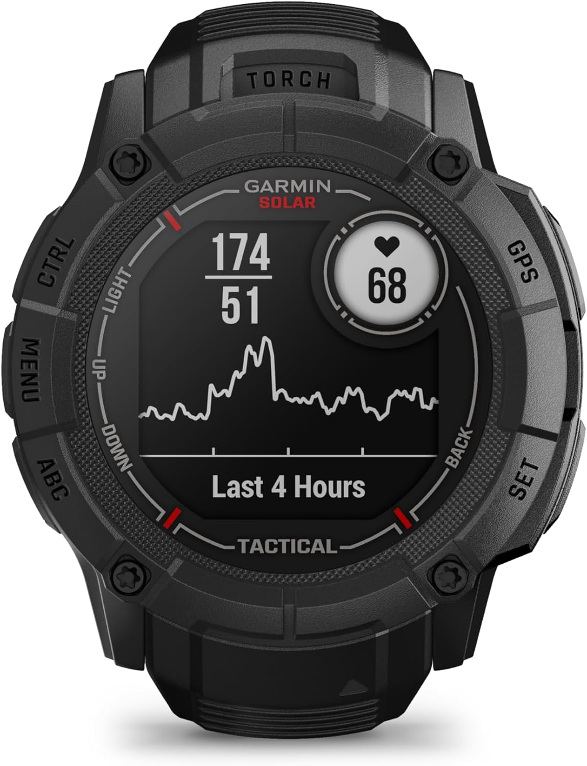Instinct 2X, Solar – Tactical Edition - Montre GPS Robuste et connectée – Black - Boîtier 50 mm (Reconditionné)