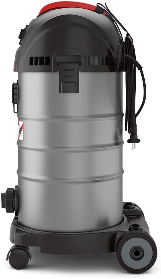 MENZER Aspirateur de Sécurité (Aspirateur Eau et Poussière) VCM 330, Classe de Poussière M, 30 litres, Équipement Antistatique Complet