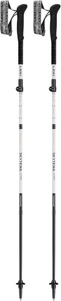 LEKI Skytera FX Carbon SL Bâtons de Marche Pliables et légers pour randonnée, Emballage Rapide et Alpinisme