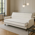 Provence literie Matelas Ferme pour Clic Clac 130x190 x 20 cm - Dim Assise 60 cm - 5 Zones de Confort - ame Rembourrage 100% polesther
