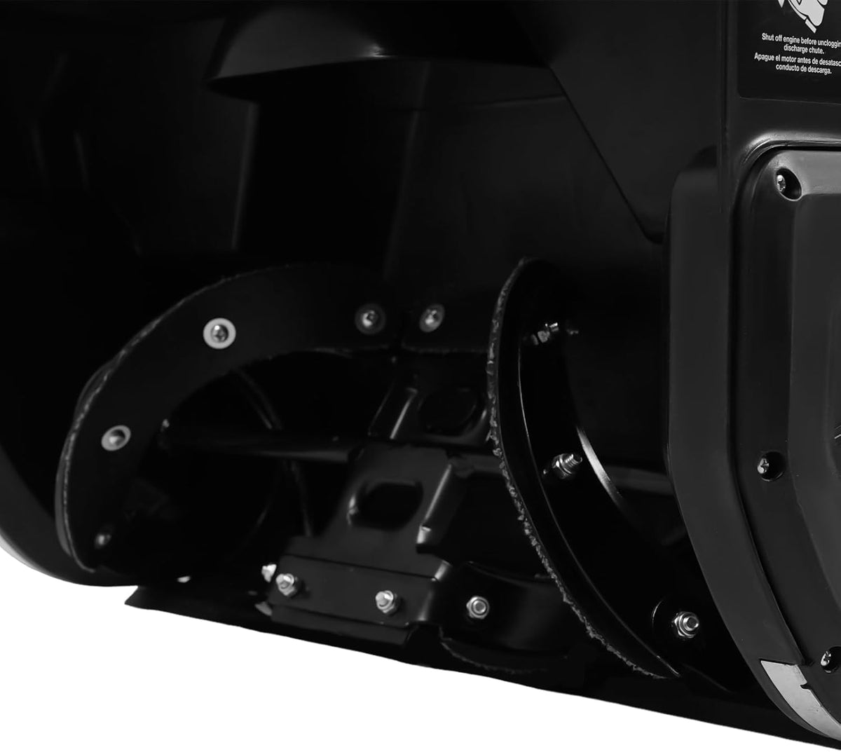 TaNeHaKi Fraise à neige électrique 2400 W Pelle à neige filaire avec lumières LED 180° réglable Machine de déneigement Largeur de travail 56 cm Profondeur de neige 33 cm Chasse-neige très efficace