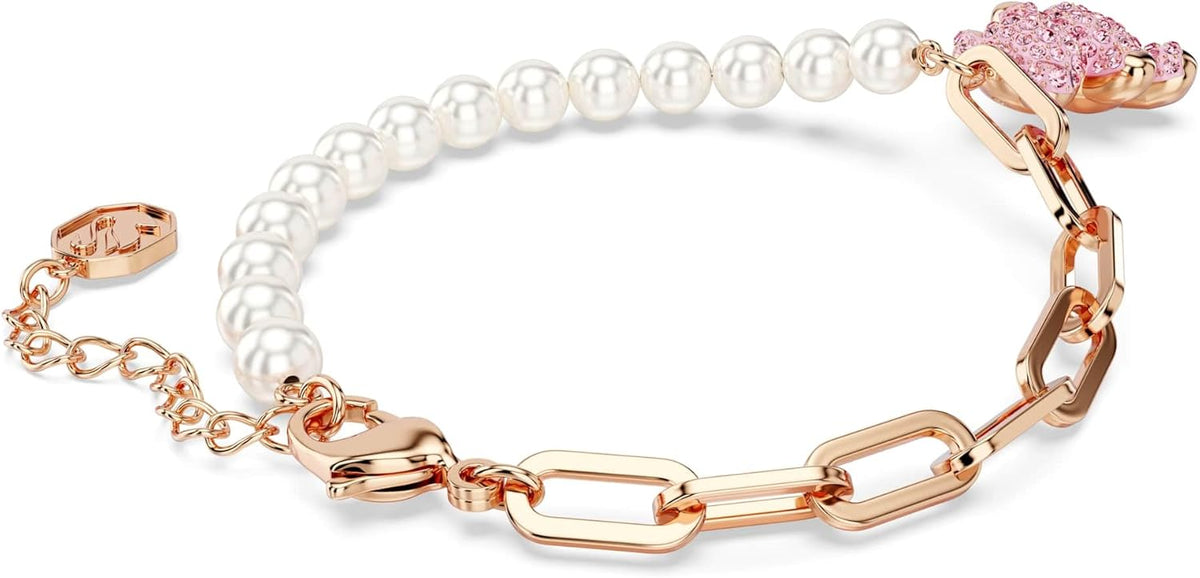 Swarovski Bracelet femme Teddy plaqué or rose 5669169