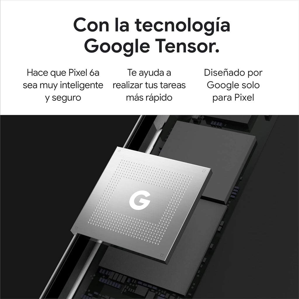 Google Pixel 6a – Smartphone Android 5G débloqué avec appareil photo de 12 Mpx et 24 heures d'autonomie – Charbon – Version FR (Reconditionné)