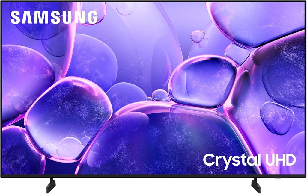 TV 55 Pouces Crystal UHD 55U8075F 4K Smart TV, Bluetooth, WiFi, Airplay, Crystal Processor 4K, HDR, Q-Symphony, Knox Security, Gaming Hub, Bixby, Applications opérateurs intégrées