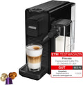 Princess Capsule and Latte Pro Machine à Café à Capsules, Compatible Nespresso, Lait Automatique, 20 Bars, 1400W, Sans BPA, Pièces Lavables, Arrêt Automatique, 01.249455.01.001
