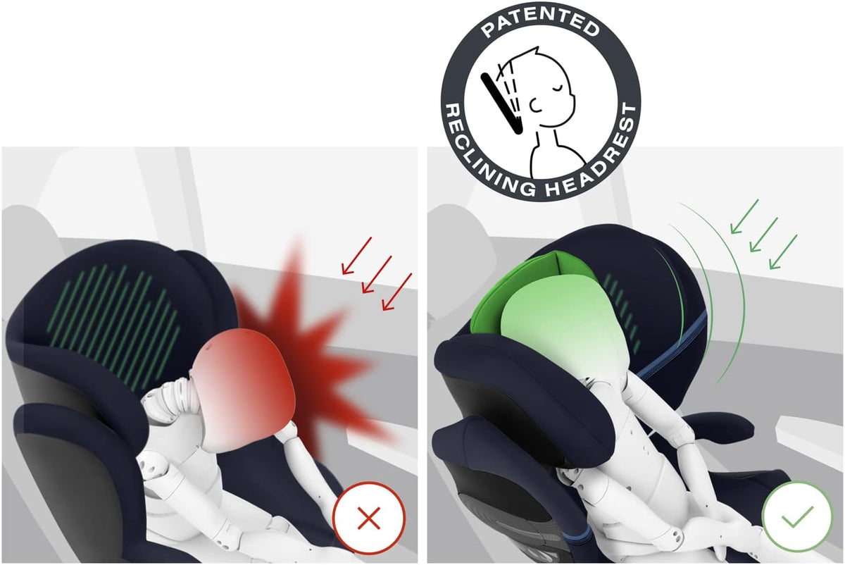 CYBEX Gold Siège Auto Solution S2 i-Fix, Pour les Voitures Avec et Sans ISOFIX, 100 - 150 cm, De 3 à 12 ans Environ (15 - 50 Kg), Ocean Blue