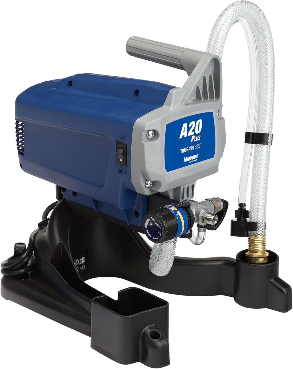 Magnum by Graco 17C243 Pistolet à Peinture airless A20 Plus, Usage Domestique (débit 0,9 l/Min, Pression Max. 207 Bars), Bleu