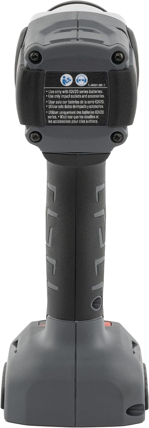 Ingersoll-Rand Visseuse à chocs sans fil W3131, outil à batterie 3/8" avec 20 V, léger et outil à chocs compact