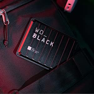 WD_BLACK P10 4 To Disque dur Externe Portable, Robuste et haute performance, Fonctionne avec PC et Console, Stocker jusqu'à 150 jeux, Noir