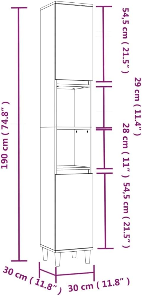 vidaXL Ensemble d'Armoires Salle de Bain 3 pcs, Armoires d'Evier avec Rangement, Meuble de Lavabo Toilette, Scandinave, Blanc Bois d'Ingénierie