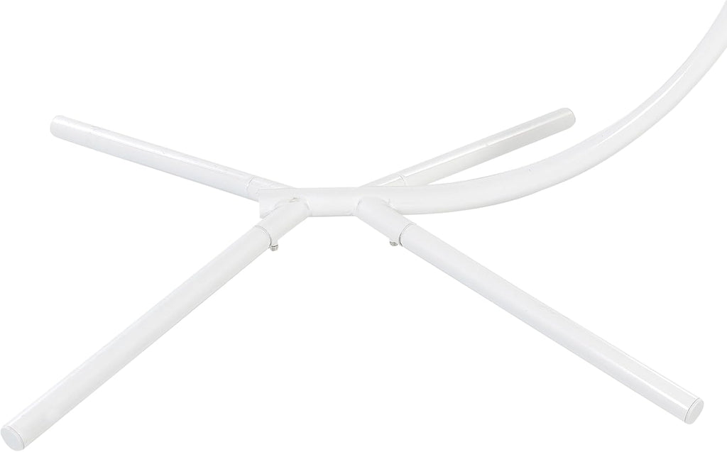 Fauteuil Suspendu avec Support Blanc Résistant aux UV pour Intérieur Extérieur Arco