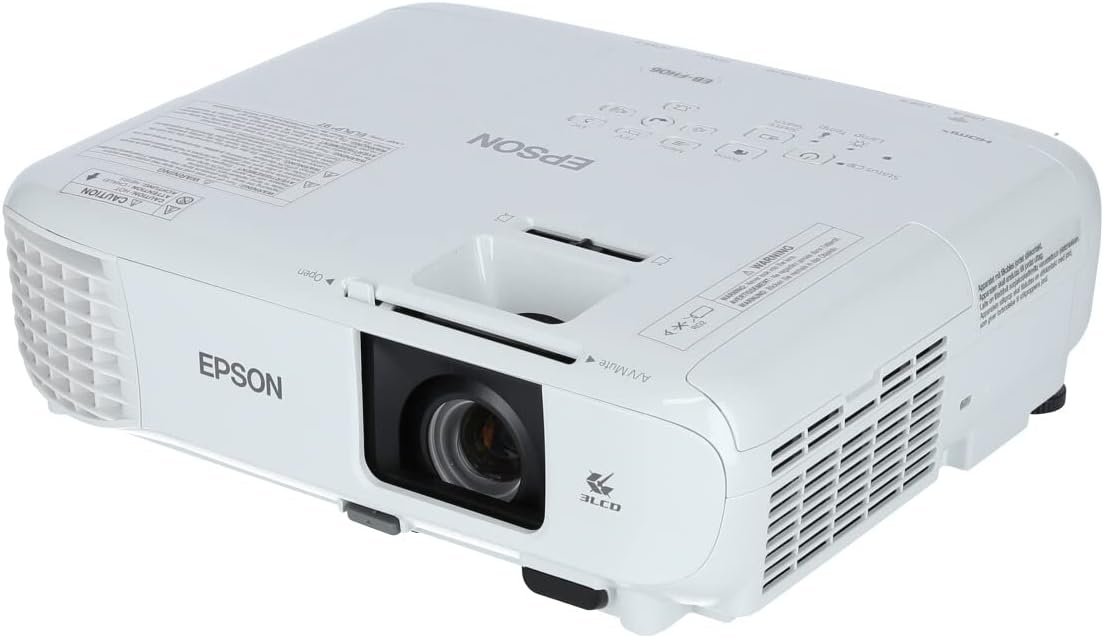 EB-FH06 Projecteur 3LCD Full HD 1920 x 1080p, 3500 lumens de luminosité blanche et couleur, rapport de contraste 16 000:1, Wi-Fi en option, HDMI)