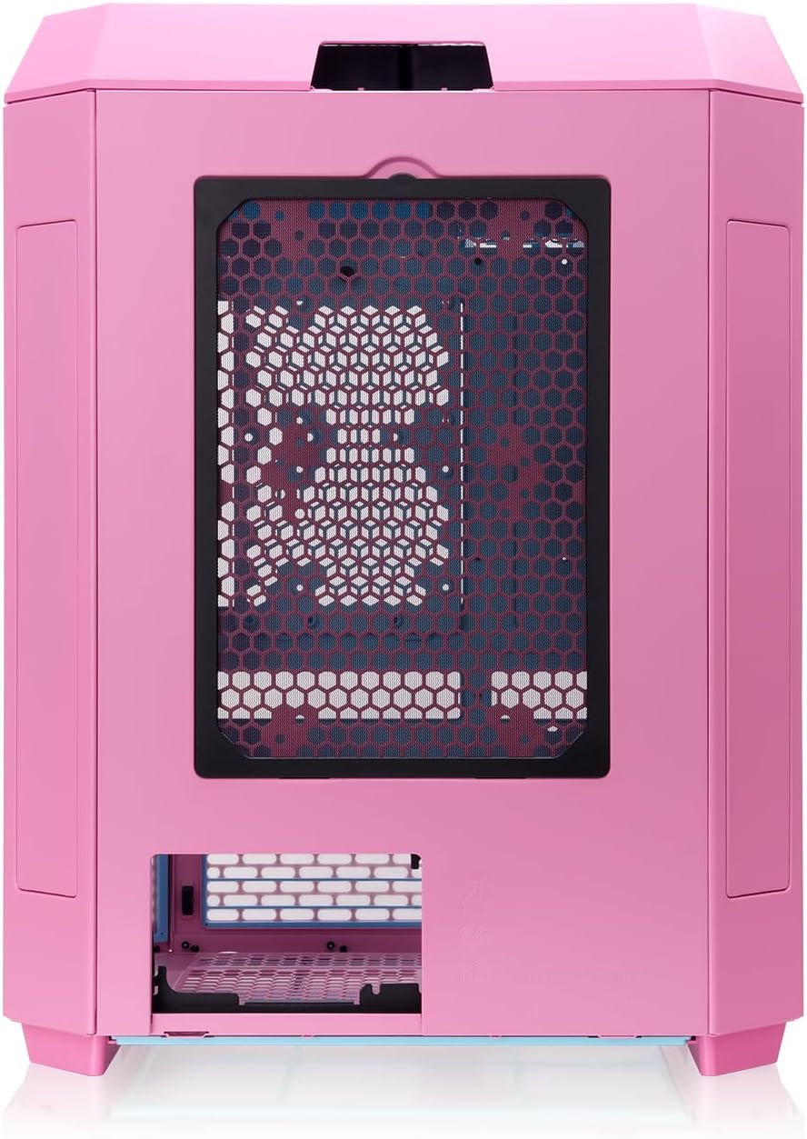 Thermaltake The Tower 600 Mid Tower Chassis | Hidden Connector | Bubble Pink