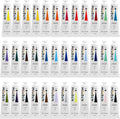 MEEDEN Peinture à l'Huile Kit - 36 Couleurs x 170ml/5.7oz Tubes Professionnels pour Adulte - Peinture Huile Artiste pour Tableau Verre Bois Toile