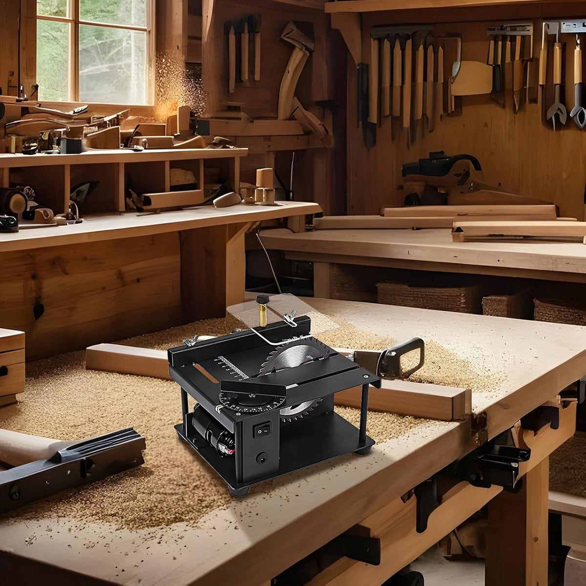miniature, portable | Machine à col réglable de vitesse ,précise pour l'artisanat, 7 vitesses et angle réglable et ponçage machine