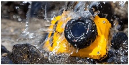 KODAK Pixpro WPZ2 - Appareil Photo Numérique Compact 16M Pixels, étanche à 15m, Anti-Choc, Video 720p, Ecran LCD 2,7 - Batterie Li-ion, Jaune