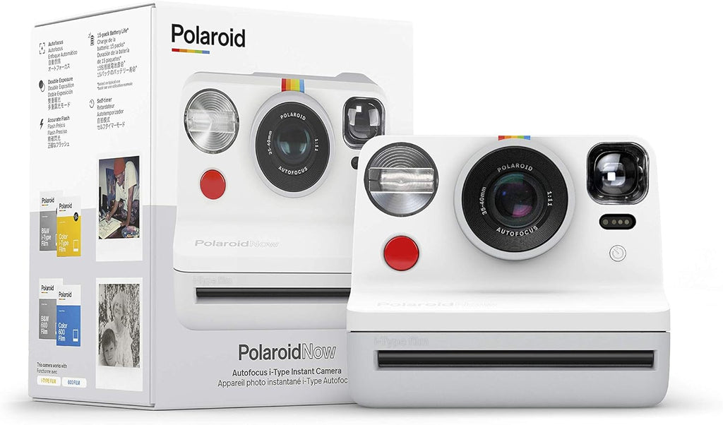 Polaroid Now Appareil Photo Instantané i-Type - Blanc - 9027