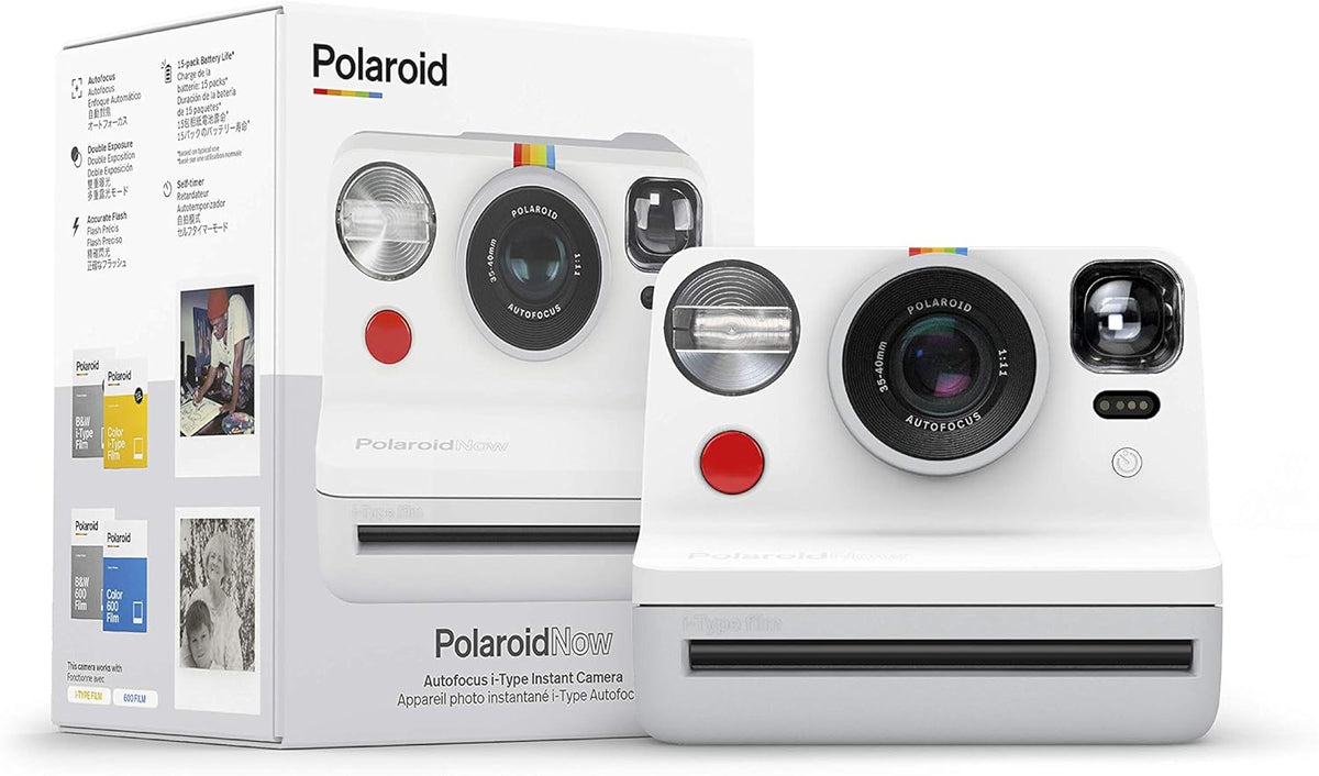 Polaroid Now Appareil Photo Instantané i-Type - Blanc - 9027