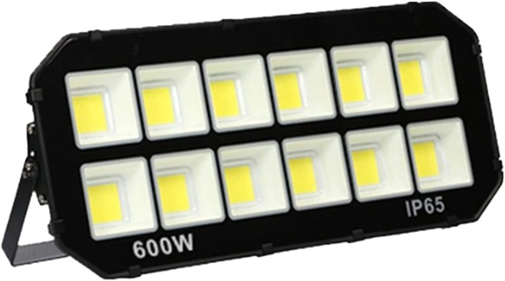 Projecteur LED 50W-600W, Lampes de Sécurité Extérieures Étanches IP65, Lumière Blanche et Lumière Chaude, Idéales pour Terrain de Sport, Garage, Jardin et Cour Arrière Warm Light,600w