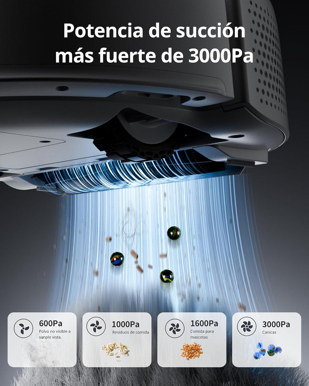 SwitchBot K10+ Pro Aspirateur Robot avec Vidange Automatique pour 90 Jours, Mini Aspirateur Robotisé Silencieux avec Une Puissance d'Aspiration Élevée, Compatible avec Alexa/Siri, WiFi 2,4 GHz