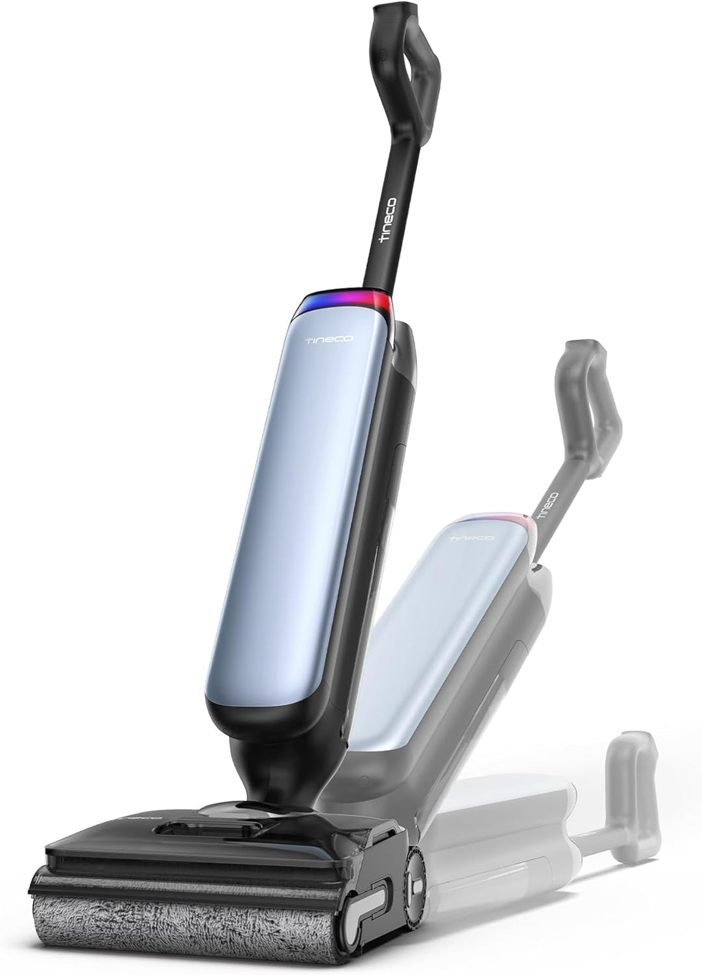 Tineco Floor One S9 Artist Aspirateur Laveur, 22 kPa d'aspiration, 360° SmoothDrive, Design Anti-emmêlement, 50 Min d'autonomie, Nettoyage des Bords des 2 côtés, s'aplatit à 180°, Flashdry à 85°C
