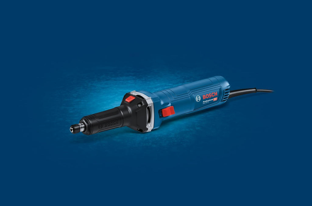 Bosch Professional meuleuse droite filaire GGS 30 LS (puissance de 750 W, jusqu’à 33 000 tr/min, avec 1 clé, 1 pince de serrage 6 mm avec écrou)