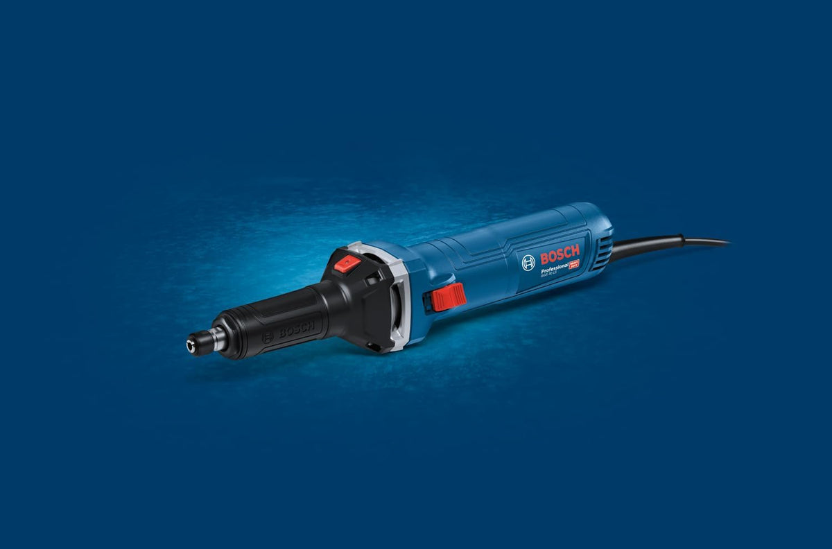 Bosch Professional meuleuse droite filaire GGS 30 LS (puissance de 750 W, jusqu’à 33 000 tr/min, avec 1 clé, 1 pince de serrage 6 mm avec écrou)