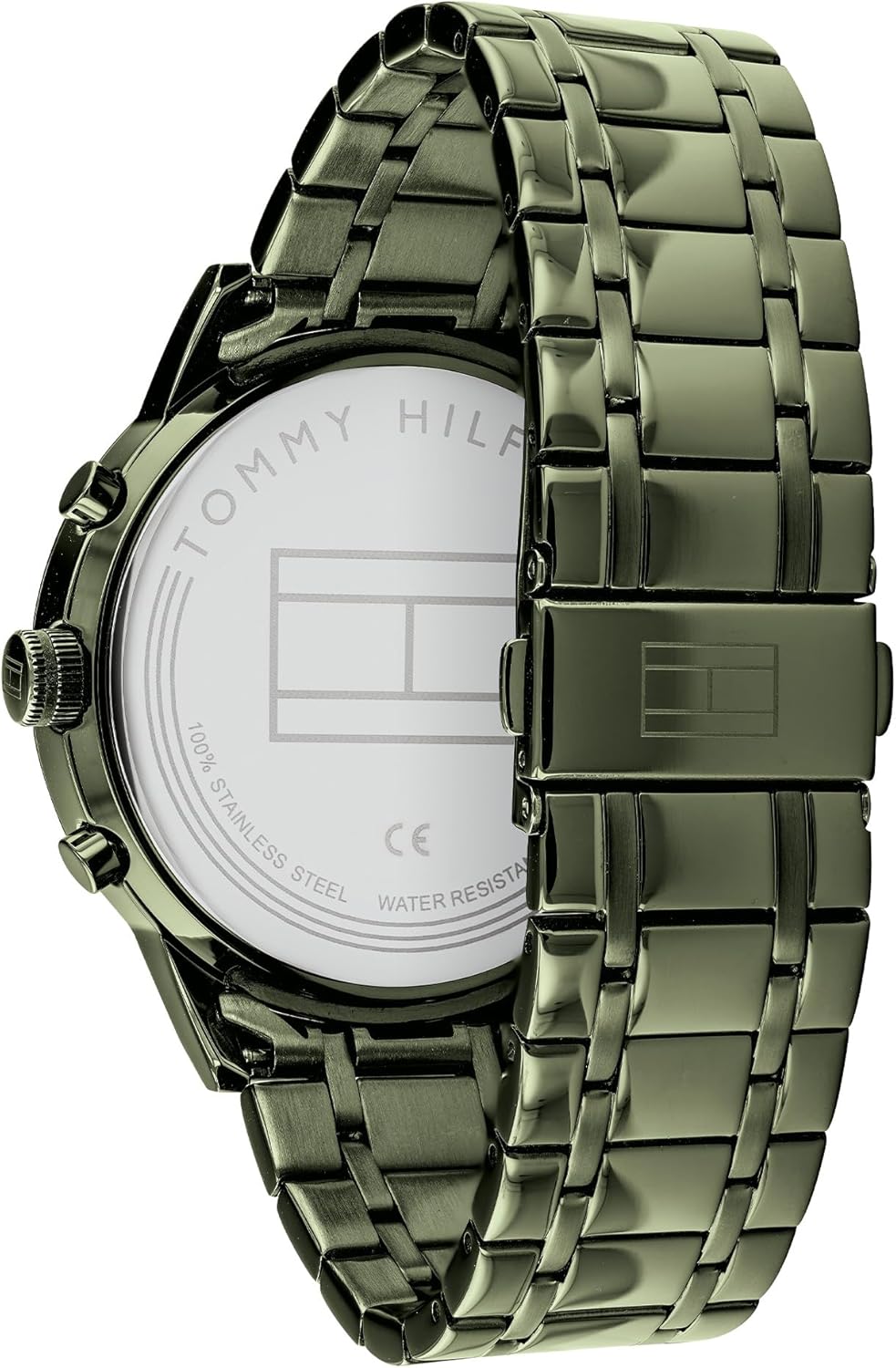 Tommy Hilfiger Montre Analogique Multifunction à Quartz pour Homme avec Bracelet en Acier Inoxydable ou en Cuir