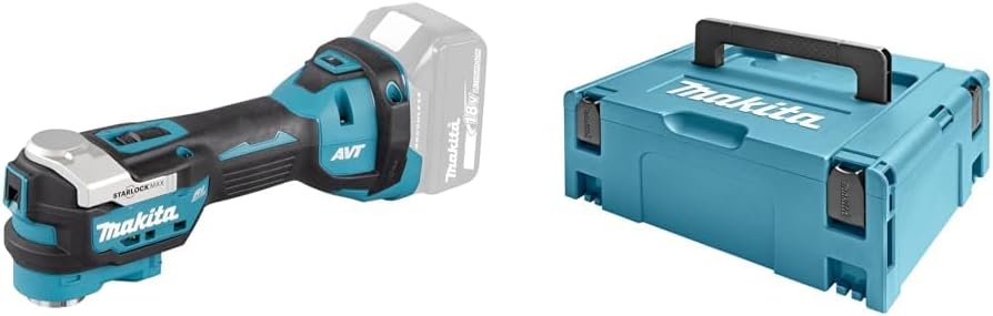 Outil multifonctions 18V Li-Ion LXT machine seule - DTM52Z et COFFRET DE TRANSPORT MAKPAC2 395x295x157 MM coffret nu - 821550-0