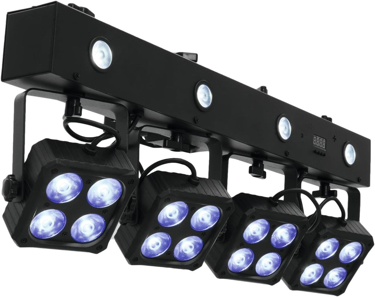 Eurolite LED KLS-180 Compact Light Set (Black) - Jeu de spots et d'effets à LED
