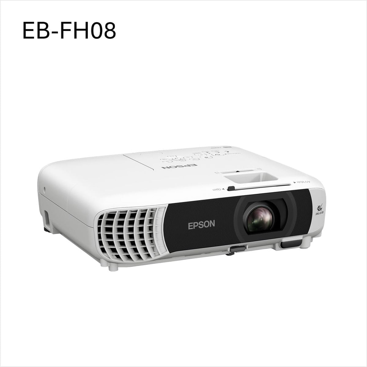 EB-FH08 3-LCD Video projecteur 337 pouces (8,56 m) 3.600 Lumens 1080p Full HD