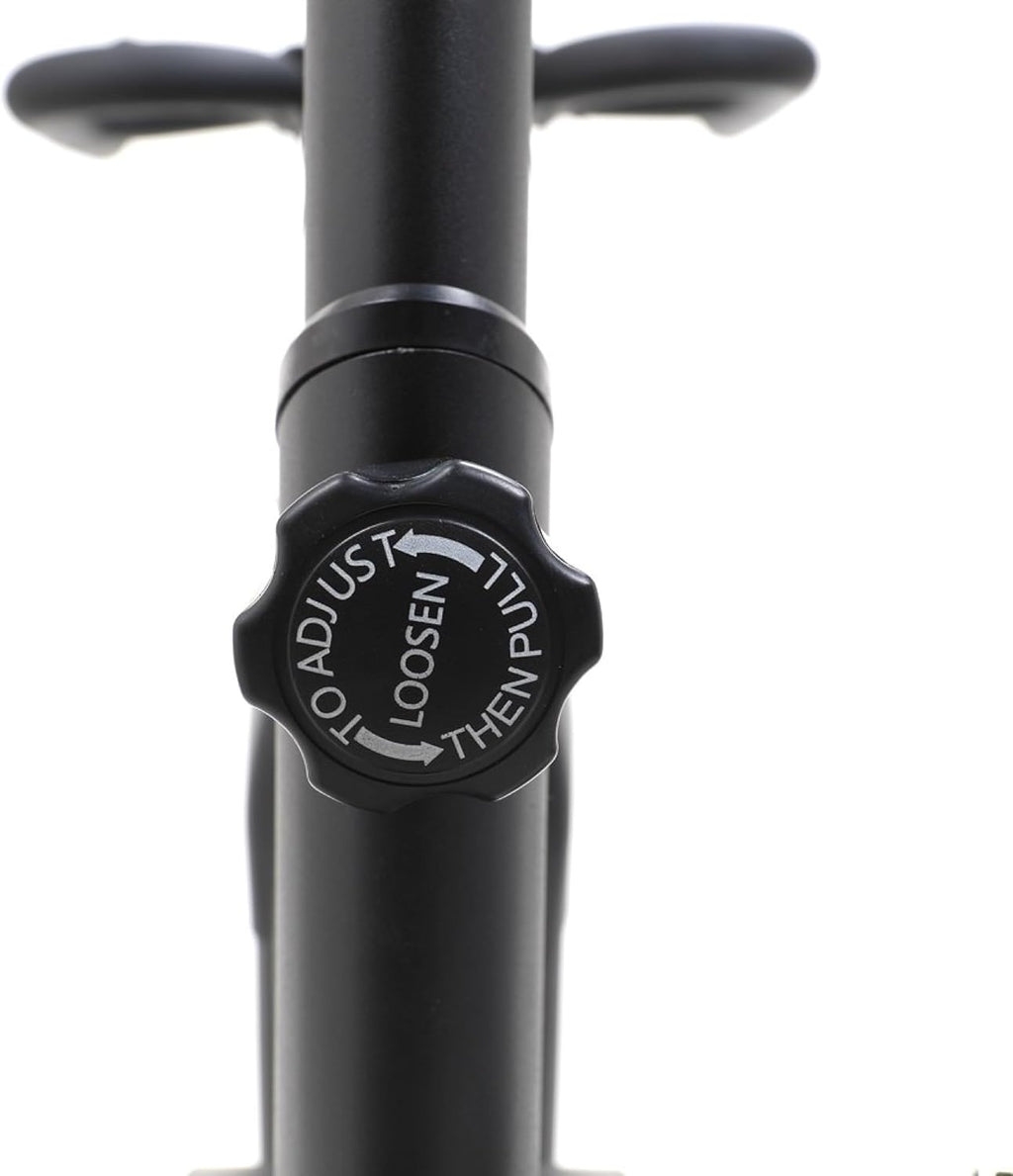 TechFit Vélo d’appartement – 20 kg volant d’inertie, résistance magnétique 99 niveaux, siège et guidon réglables, écran LCD, Bluetooth apps, 200 kg max, capteurs pouls, support téléphone