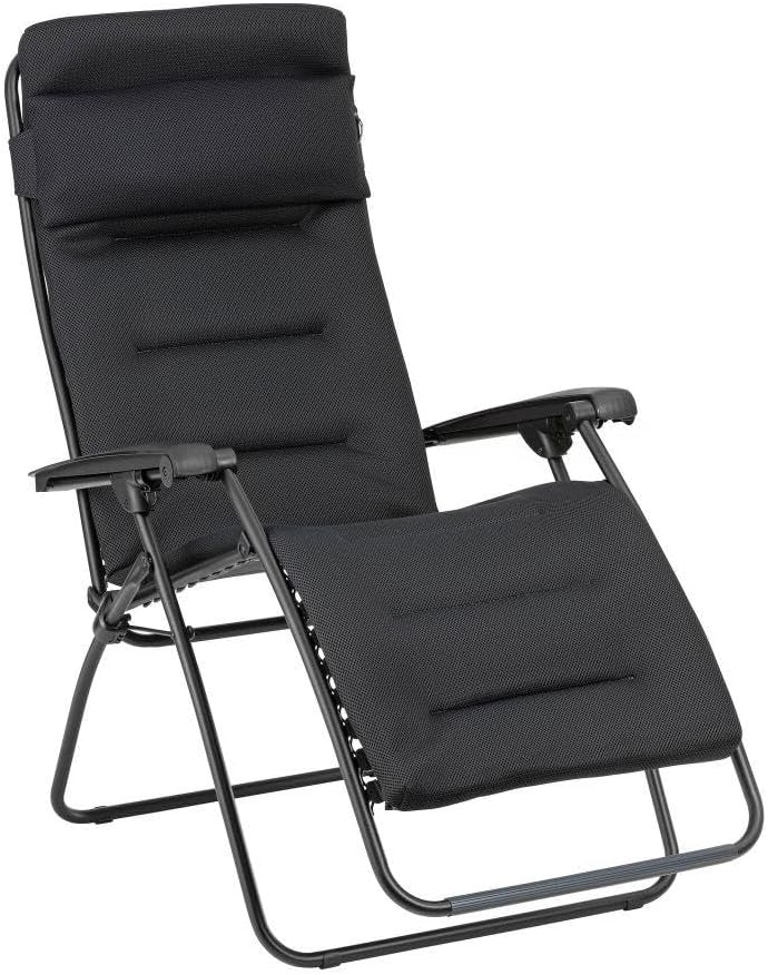 Lafuma Fauteuil Relax matelassé Zéro Gravité - RSX Clip, Acier
