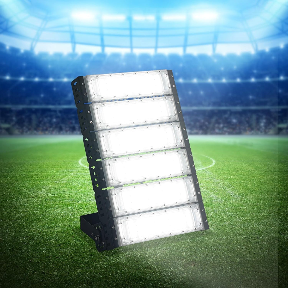 Apriltop 300W Éclairage de Sécurité Extérieur, Projecteurs à Led, pour Une Utilisation en Intérieur et en Extérieur, pour Le Montage au Plafond, au Mur ou au Sol, 31.2 x 47.5 x 7cm
