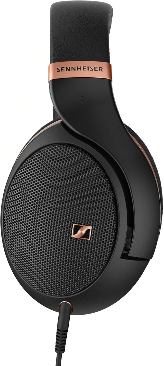 Sennheiser HD 505 - Casque Gaming Filaire Over Ear avec Son Transparent et Basses Contrôlées, Confort Amélioré, Studio pour Musique, Travail, Casque PS4, Audiophiles, Étudiants, Voyage, Édition Cuivre