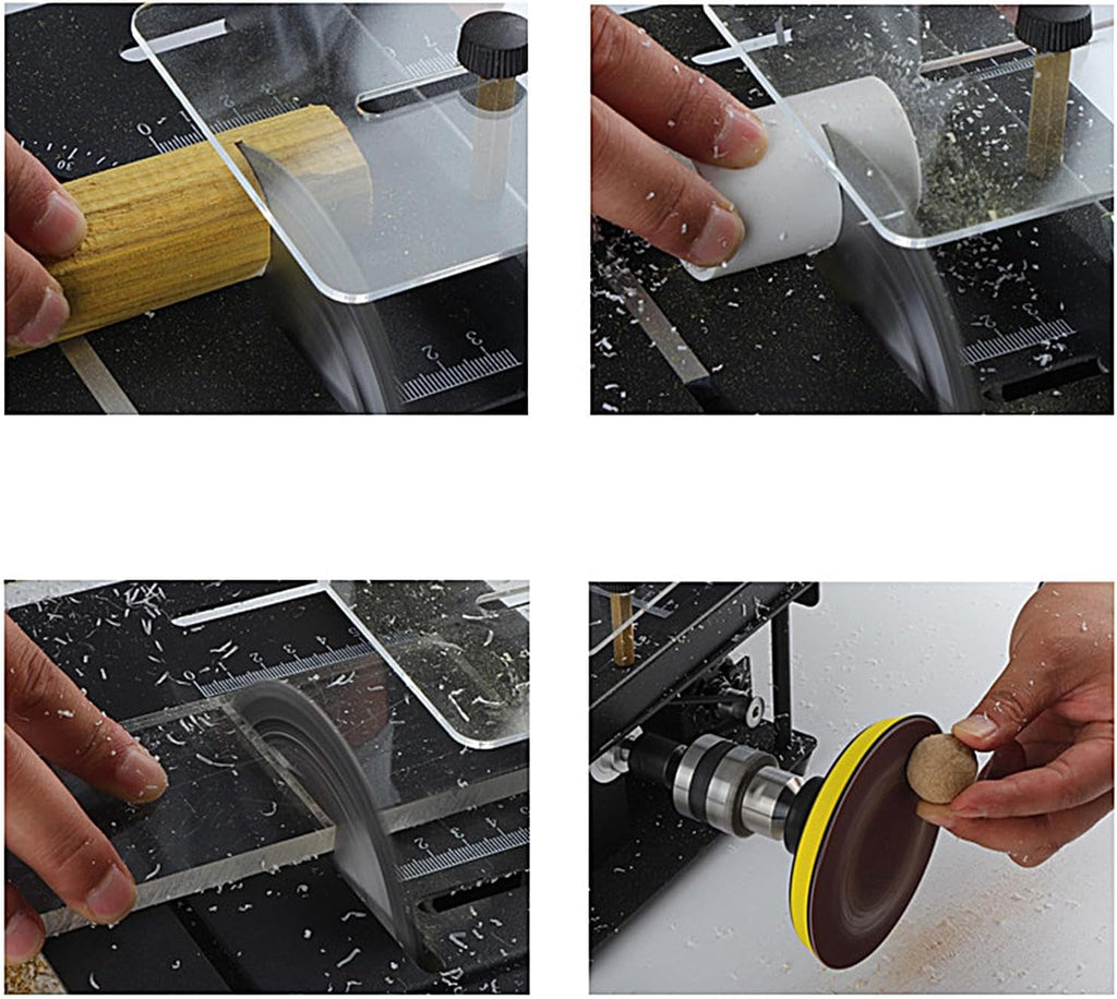 électrique de table, de table,Broyeur électrique multifonctionnel - table pour le travail du bois et du métal avec 7 vitesses de précision réglable
