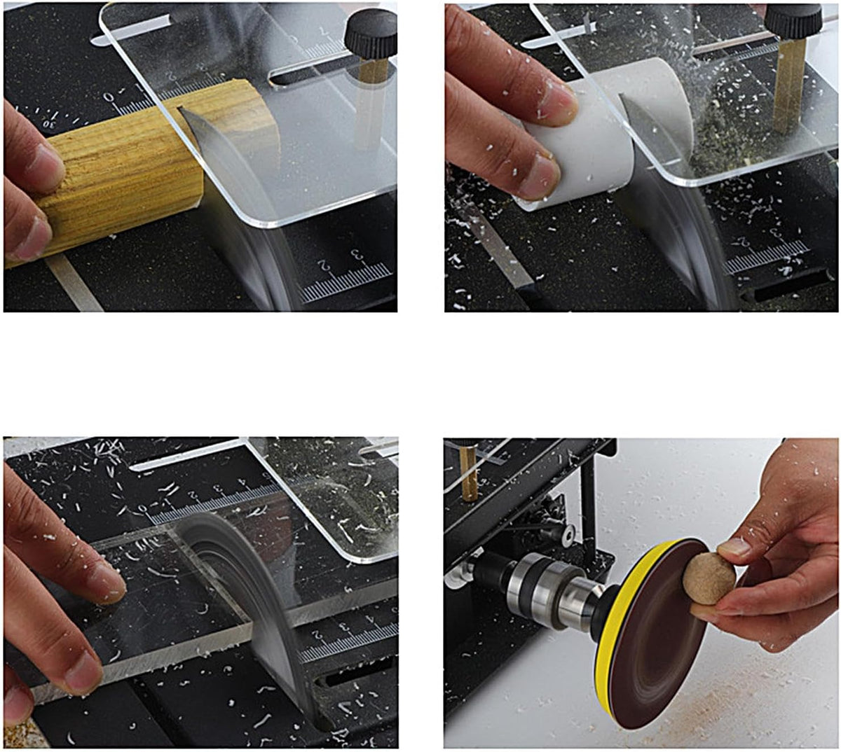 électrique de table, de table,Broyeur électrique multifonctionnel - table pour le travail du bois et du métal avec 7 vitesses de précision réglable