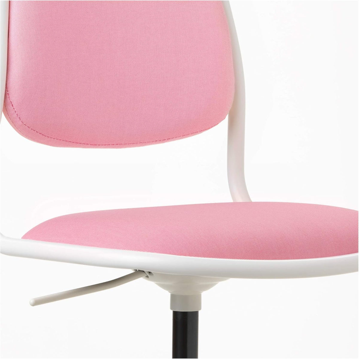 IKEA.. Chaise de Bureau Enfant en polypropylène Blanc Vissle Rose