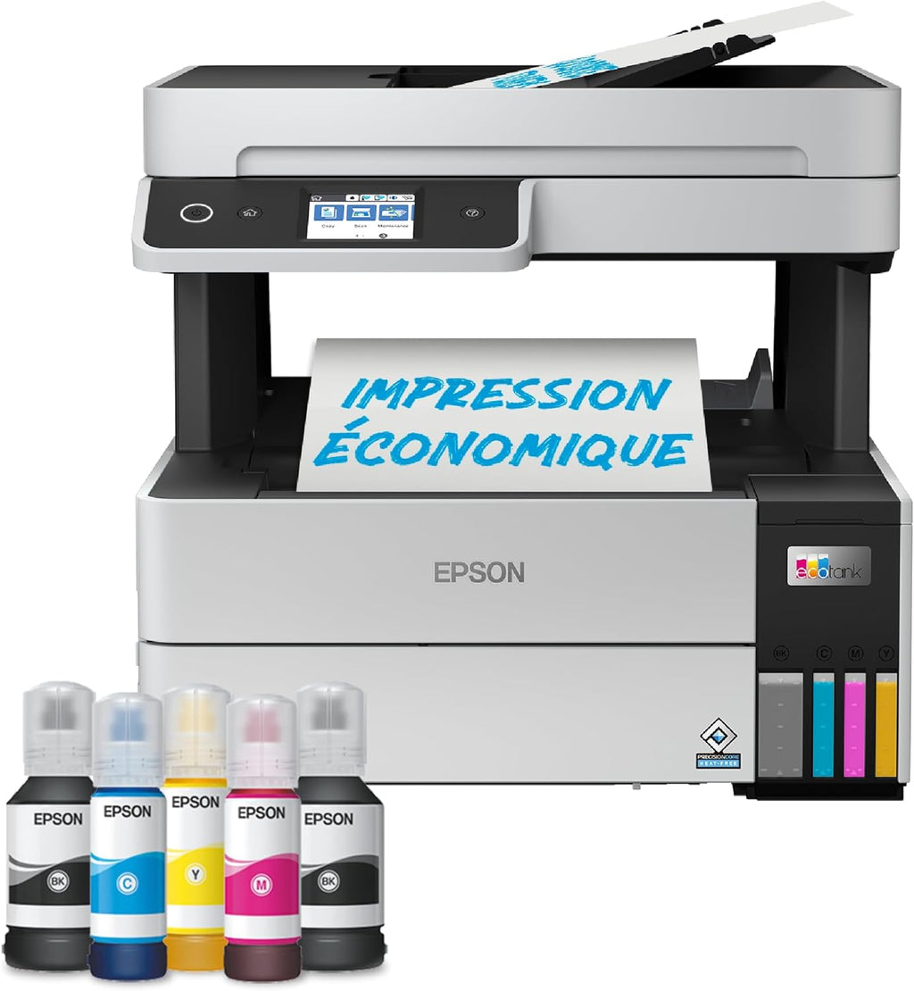Imprimante multifonction A4 EcoTank ET-5150 avec réservoir d’encre et Wi-Fi