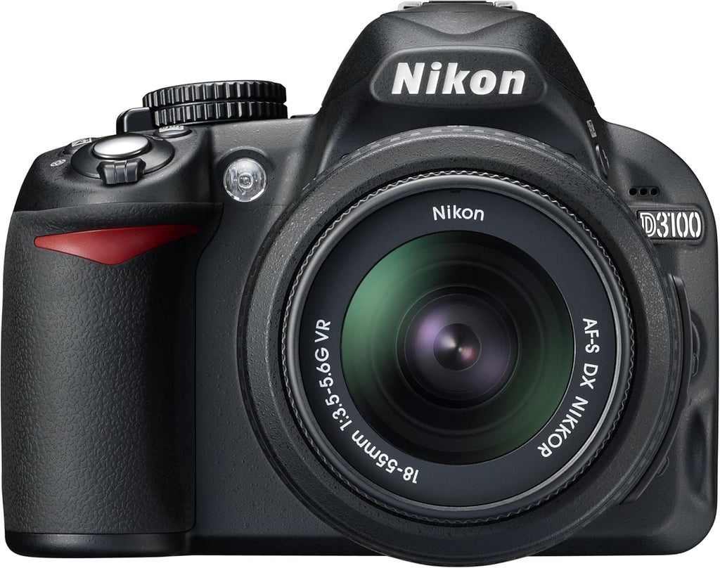 Nikon D3100 Appareil photo numérique Reflex 14.2 Kit Objectif VR 18-105 mm Noir