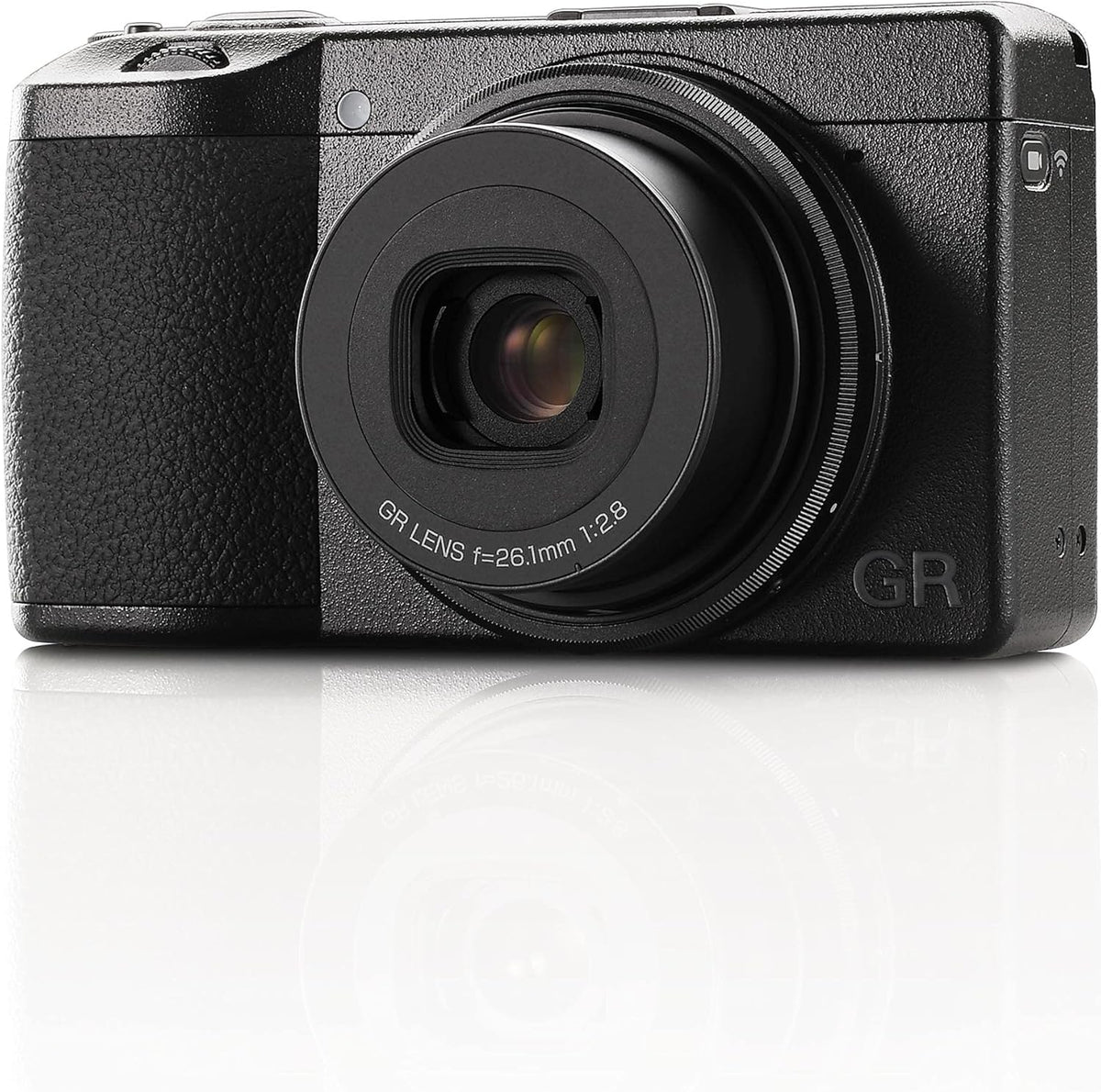 Ricoh GR IIIx Appareil Photo numérique [Focale 40mm] [Equipé d'un capteur CMOS APS-C de 24.2M] [La référence en matière de Prises de Vue instantanées] Noir