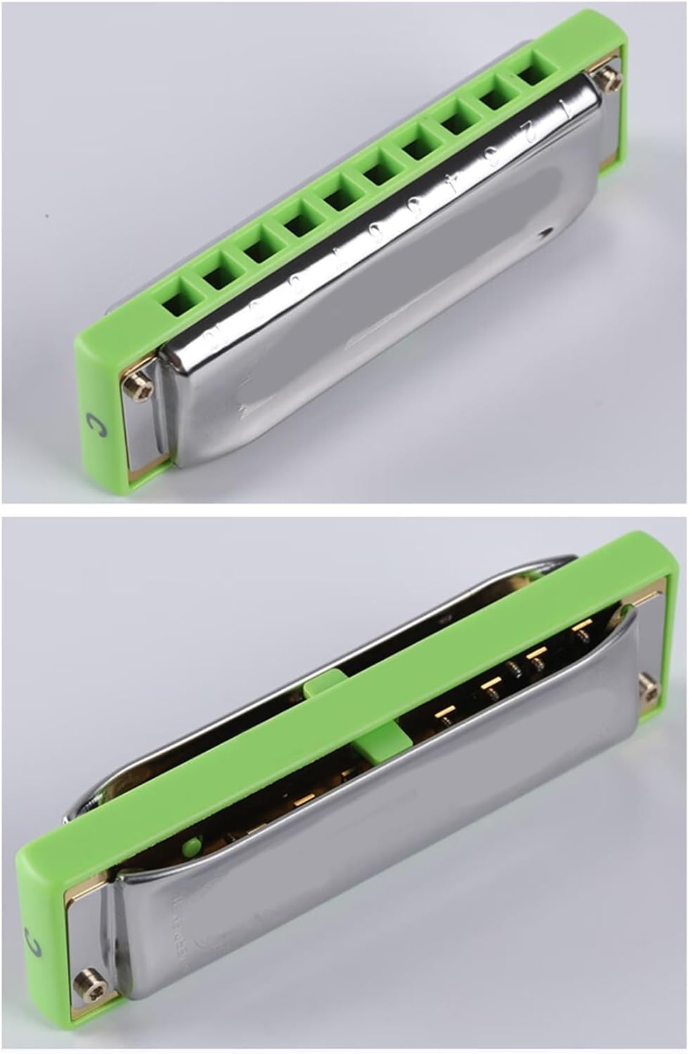 Beginner Harmonica Harmonica Électronique 10 Trous En Sol Pour Adultes Débutants(C)
