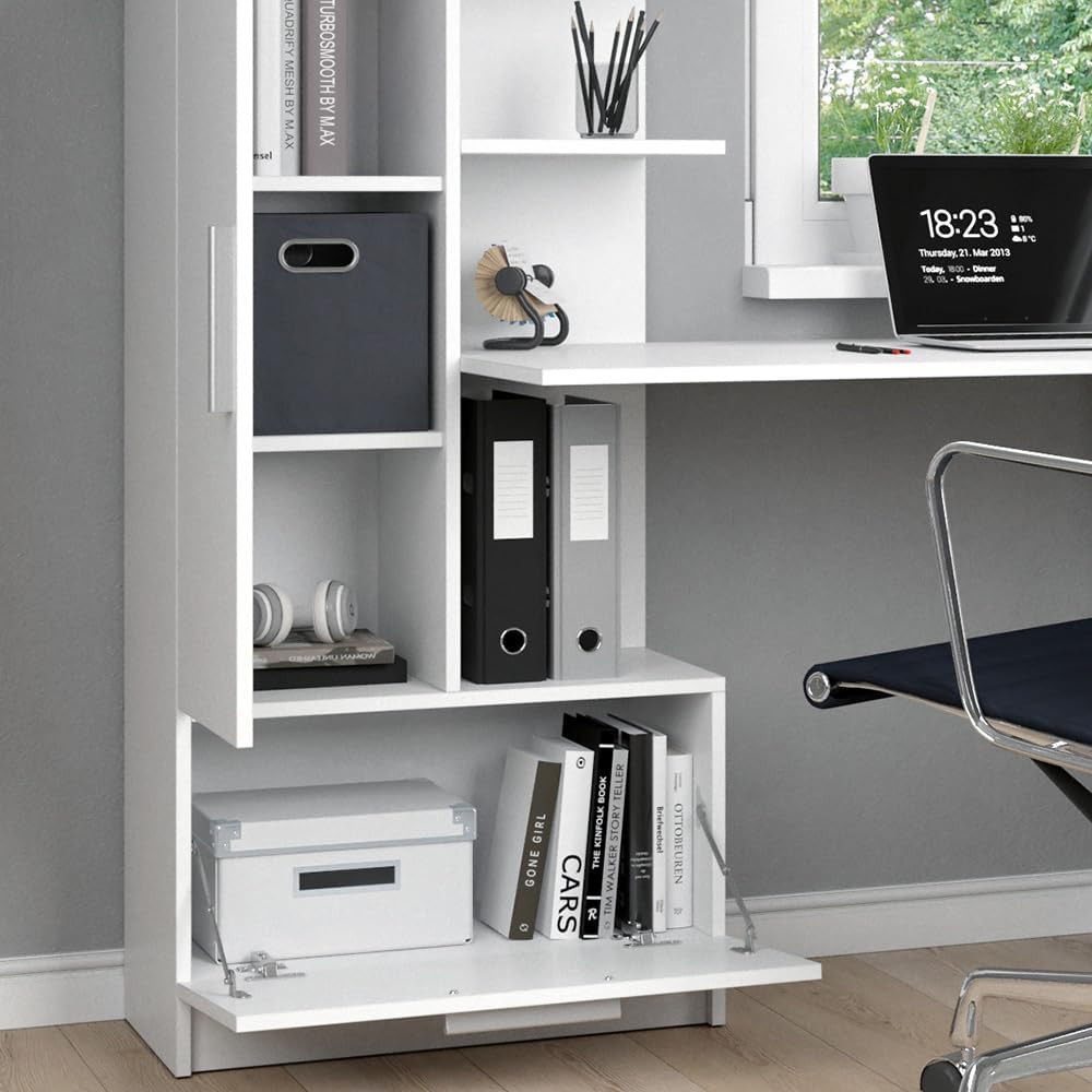 Vicco Bureau Tomy, Blanc, 150x59.3cm