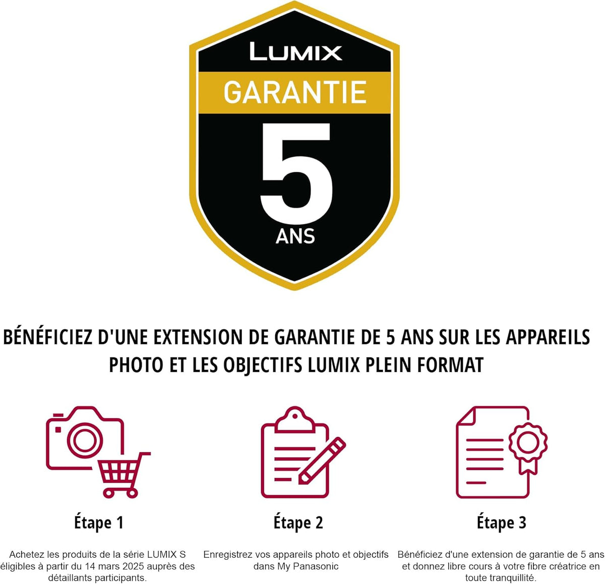 Panasonic Lumix S5M2 I Appareil Photo Hybride Plein Format (24MP, Autofocus Phase, Double Stabilisation, Vidéo 6K 10bit illimité, Rafale AFC 30ips, Tropicalisé) – Version Française